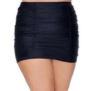 Raisins Curve Swim Skirt Skort Rouched 16W